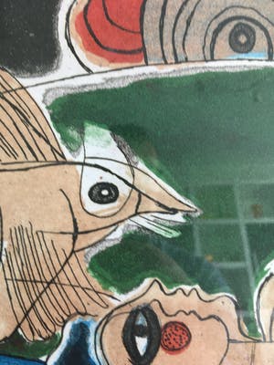 Corneille - Fraaie groot formaat Corneille uit 1981 kopen? Bied vanaf 225!