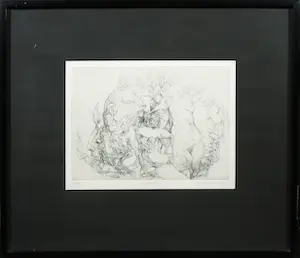 Christian Mischke - Ets, Melancolia II kopen? Bied vanaf 1!