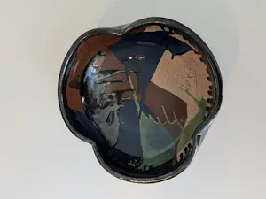 AcheterThomas Buxo - Studio Pottery schaal? Enchérissez de 25!