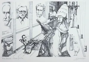 Joe Wols - Lot van verschillende drukken en originele werken over 'kwestie' Scheelebeekx kopen? Bied vanaf 1!