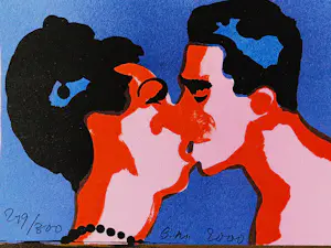Bas Meerman - poP-Art kleuren lithografie op papier - gelimiteerde oplage - potloodgesigneerd kopen? Bied vanaf 350!