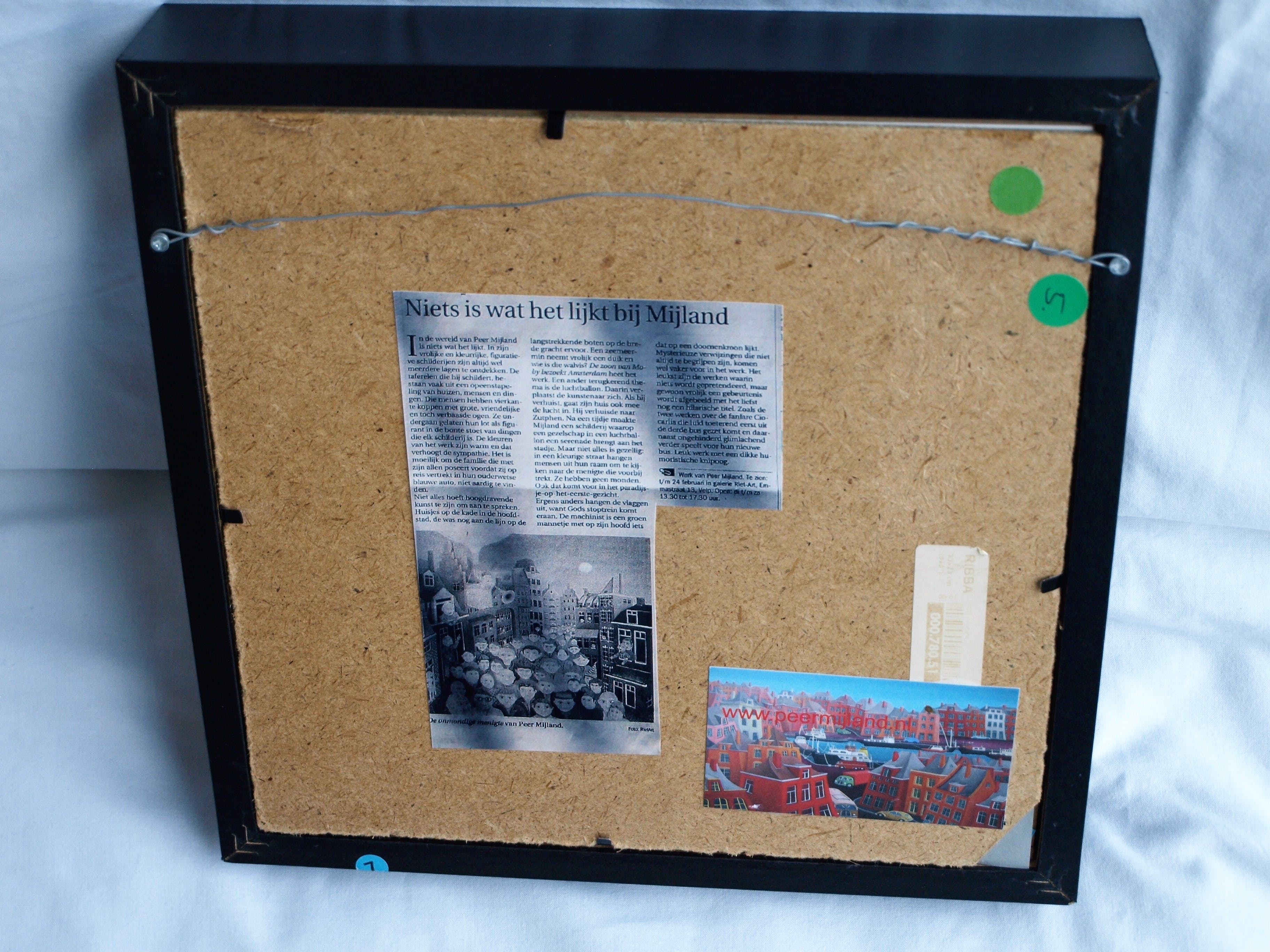 Peer Mijland - Collage met zelfportret – ca 1999  kopen? Bied vanaf 90!