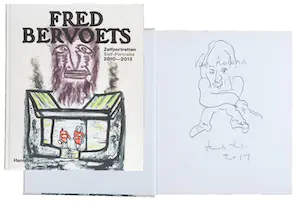 Fred Bervoets - Gesigneerd boek met tekening en persoonlijke opdracht kaufen? Bieten Sie von 70!