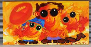 Ad Verstijnen - Pap met mij en hij verkocht voor € 600!