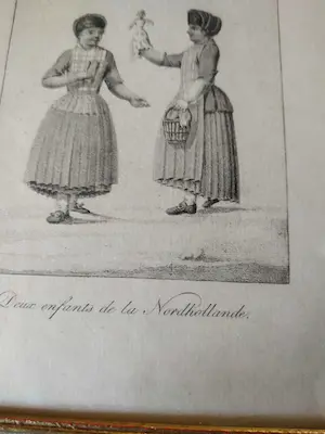Niet of onleesbaar gesigneerd - ""Deux enfants de la Nordhollande" kopen? Bied vanaf 1!