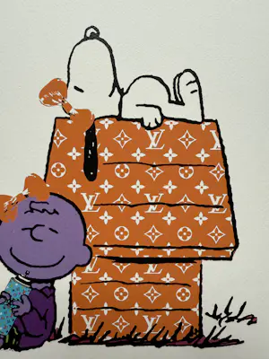 Death NYC - handgesigneerde zeefdruk | 'Louis Vuitton Snoopy/Charlie Brown | 2015 kopen? Bied vanaf 60!