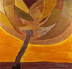 Ronald Boonacker - Acryl op doek | Boom | Groot 100 x 100 kopen? Bied vanaf 265!