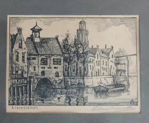 A.W. van Munster - Aelbrechtskolk, Rotterdam kopen? Bied vanaf 20!