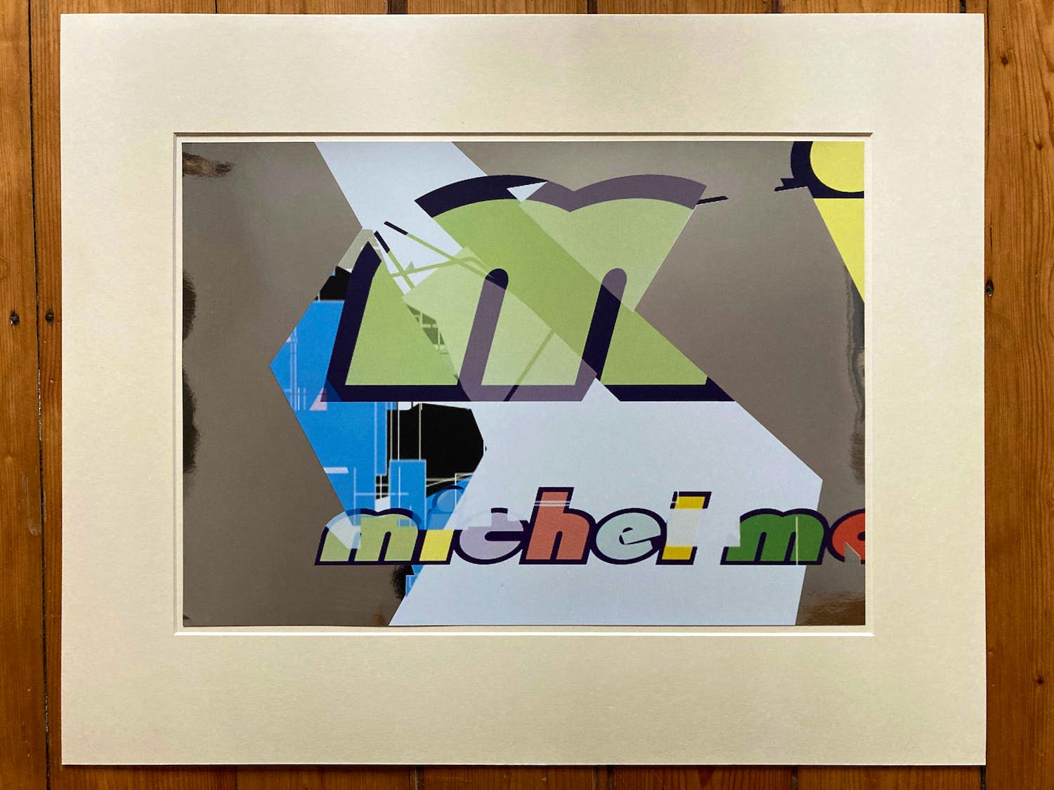 Michel Majerus - Ohne Titel verkocht voor € 490!