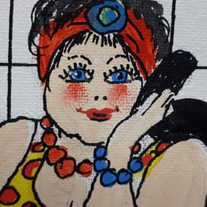 Anke Peddemors - kunst voor in het kleinste kamertje kopen? Bied vanaf 15!