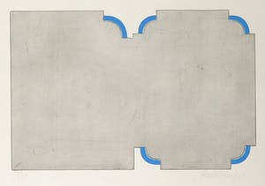 Henk Huig - Ets, Zonder titel - Ingelijst kopen? Bied vanaf 35!