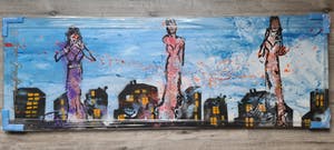 Espen Hagen - City Ladies - Origineel - gesigneerd - 2007 kopen? Bied vanaf 1!