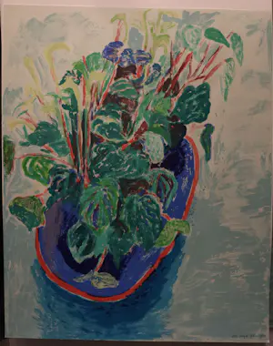 Ellie Slegten - Abstracte Bloem / Oplage 9/55 / Zeefdruk kaufen? Bieten Sie von 40!
