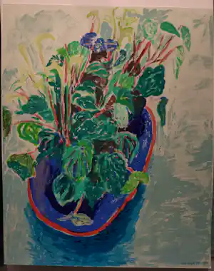 Ellie Slegten - Abstracte Bloem / Oplage 9/55 / Zeefdruk verkocht voor € 40!