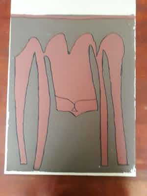 Klaas Gubbels - niet normale tafel verkocht voor € 225!