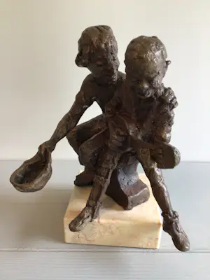 Marijke Ravenswaay-Deege - “ Straatmuzikanten “ zeldzaam kopen? Bied vanaf 65!