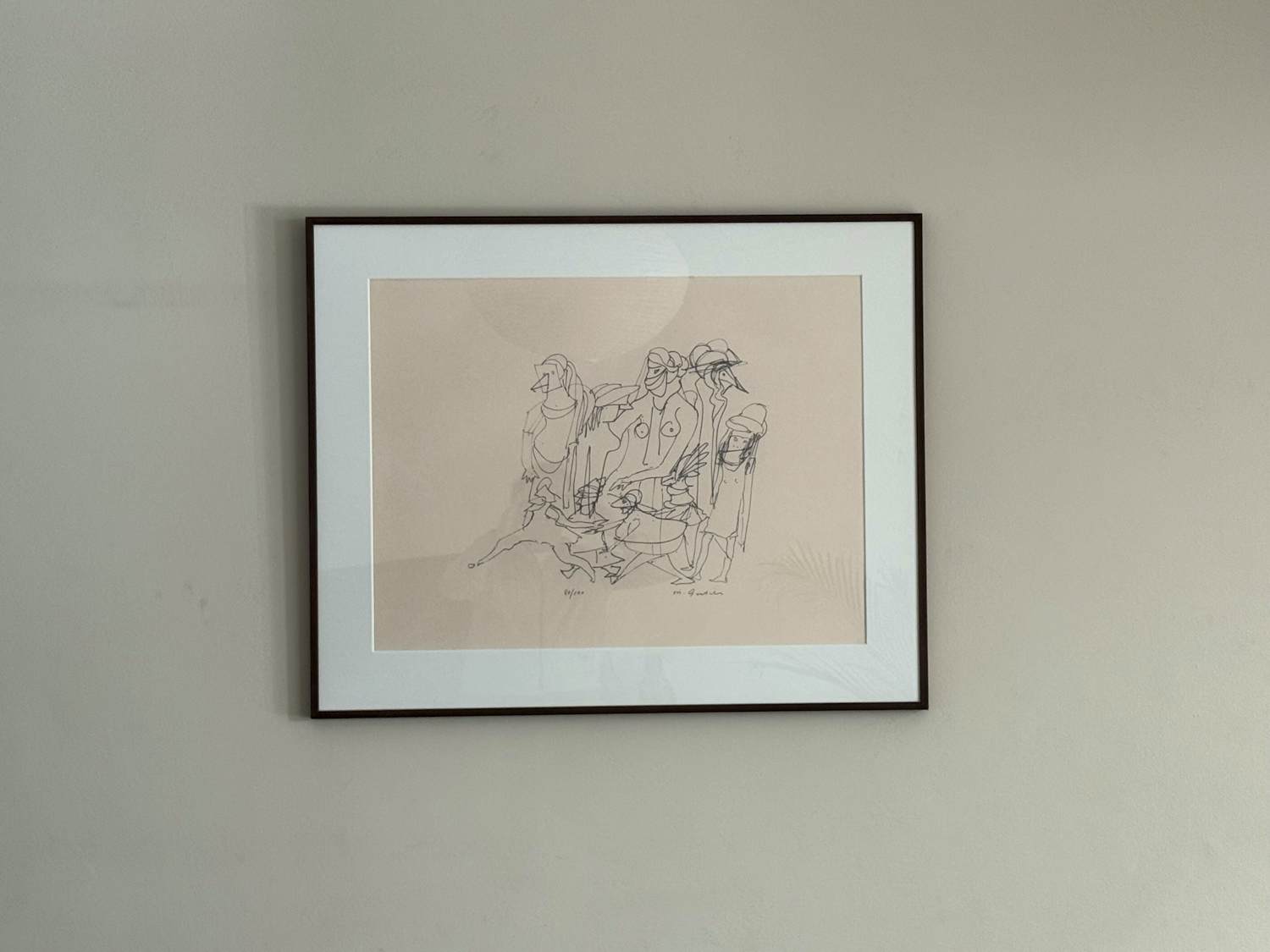 Vic Gentils - Carnaval figuren (onderdeel van Kunstmap 500 jaar Kathedraal A'pen) kopen? Bied vanaf 450!