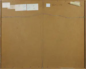 Aart Roos - Acryl op papier, Pelikaan - Ingelijst (Groot) kopen? Bied vanaf 1!