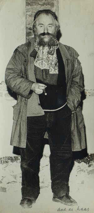 Aad de Haas - Gesigneerde foto van de kunstenaar Aad de Haas kopen? Bied vanaf 45!