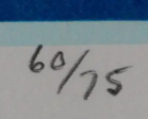 Sam Middleton - Zeefdruk: Blues manuscript - 1999 kopen? Bied vanaf 99!