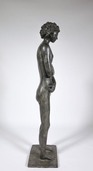 Isabel Ruys-Dudok van Heel - Groot bronzen beeld, Ontluikend kopen? Bied vanaf 1!