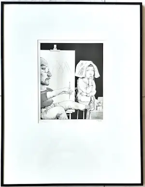 Peter van Poppel - De schilder en zijn model kopen? Bied vanaf 125!