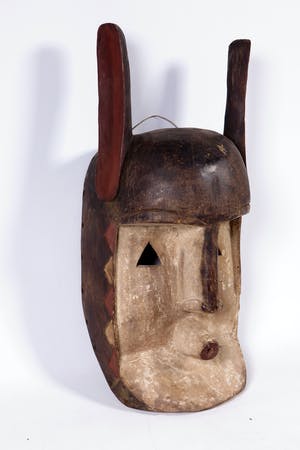 Dogon - Hout, Dyommo konijnenmasker kopen? Bied vanaf 1!