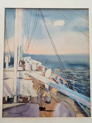 Flip Hamers - "op de noordzee". kopen? Bied vanaf 125!