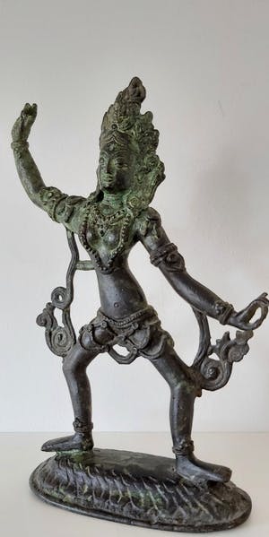 Brons (Onbekend) - Prachtige Bronzen Antieke Tara rond 1940 kopen? Bied vanaf 75!