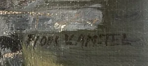 Jaap Ploos van Amstel - Olieverf op doek, Gebouwd - Ingelijst kopen? Bied vanaf 100!