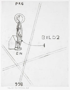 Reinier Lucassen - Ets, Grafiek Nu & Poëzie - Ets, Praag en Bild 2 + gedicht van H. H. ter Balkt kopen? Bied vanaf 40!