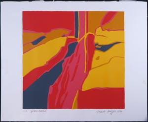 Maria Neefjes - Zeefdruk, Zomerland kopen? Bied vanaf 40!