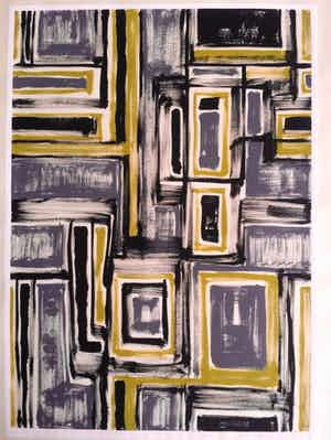 Ton Pape - Abstract. Geometrisch. verkocht voor € 25!