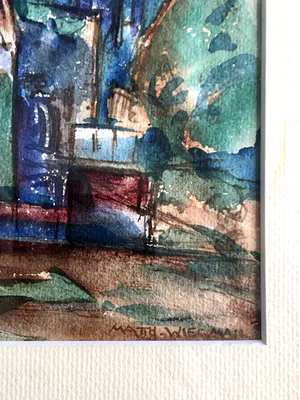 Matthieu Wiegman - Colouristisch landschap kopen? Bied vanaf 125!