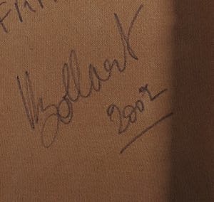 Jan Bollaert - Gemengde techniek op Board, Freud Frau I (Groot) kopen? Bied vanaf 100!