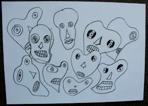 Ernst Vijlbrief - Stifttekening kopen? Bied vanaf 45!