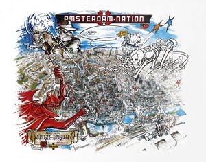 Peter Pontiac - Map of Junkie Amsterdam kopen? Bied vanaf 40!