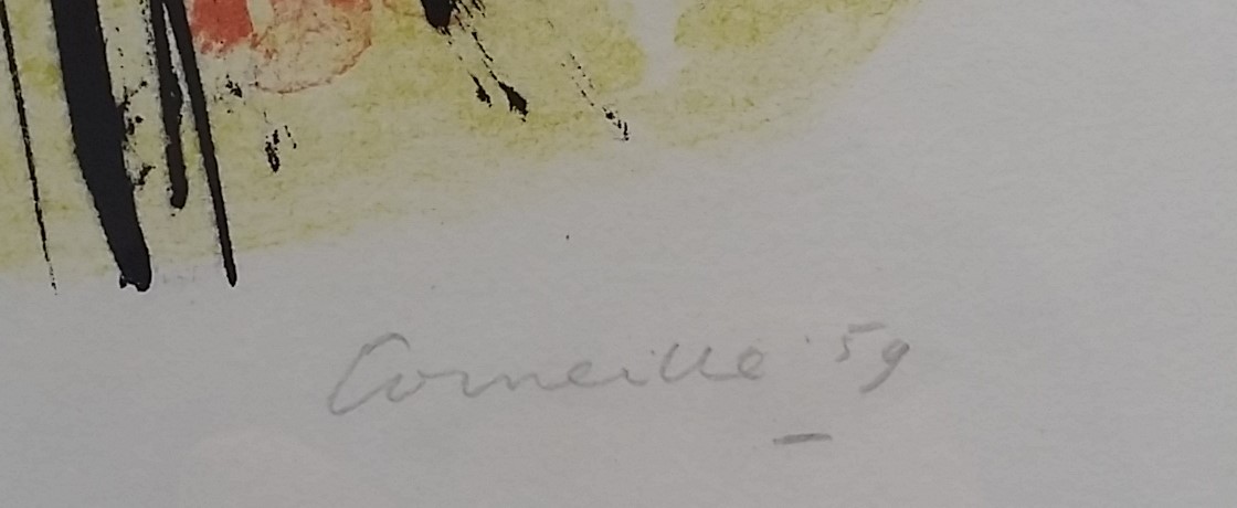Corneille - Litho uit 1959 - slechts120 oplage kopen? Bied vanaf 425!