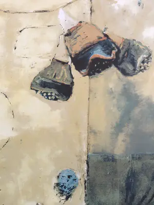 Toon Kuijpers - Zeefdruk, Spring Flower, gesigneerd en ingelijst kopen? Bied vanaf 45!