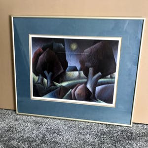 Bauke Weistra - Offset - Landschap - Ingelijst -Épreuve d'artiste kopen? Bied vanaf 30!