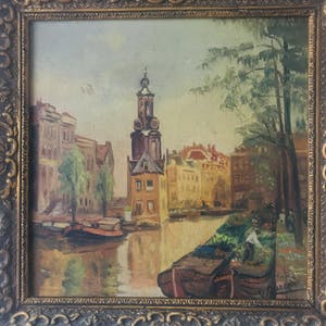 Niet of onleesbaar gesigneerd - 'Westertoren' David Querido (1891-1943) kopen? Bied vanaf 1!