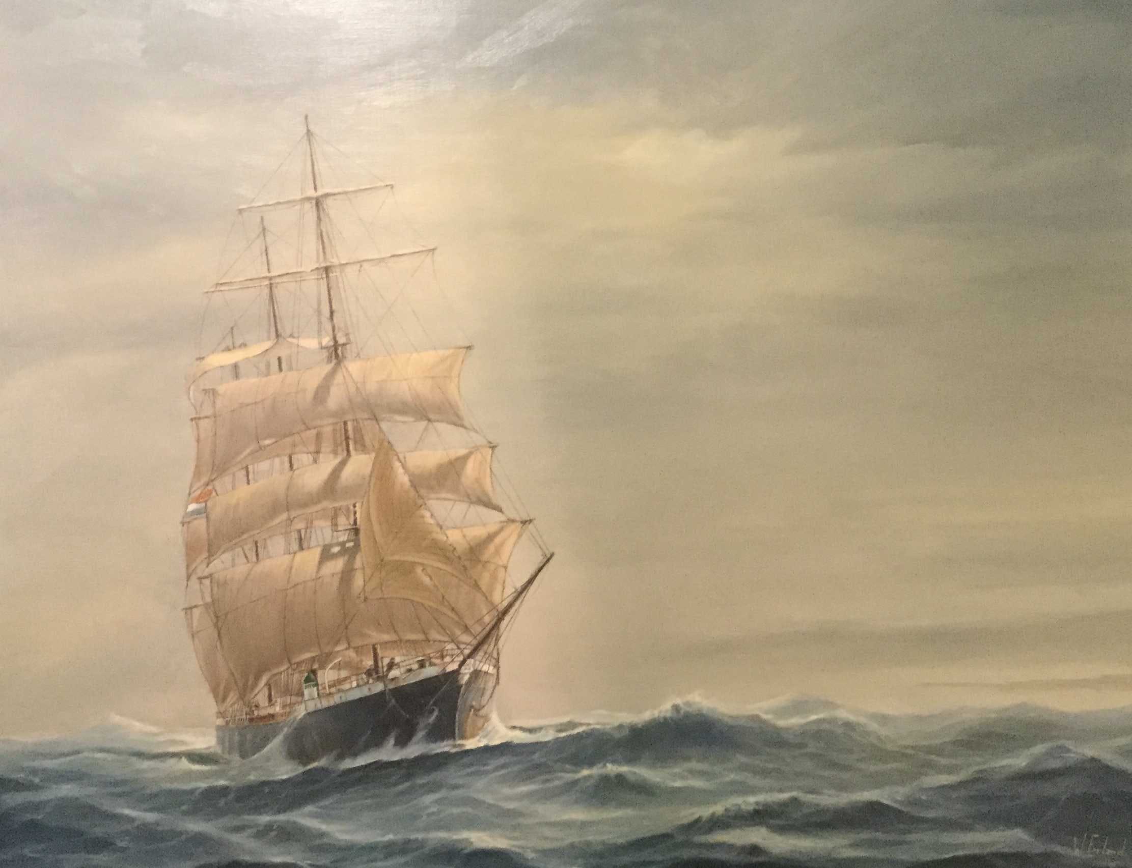 Willem Eerland - C2214, driemaster kopen? Bied vanaf 150!