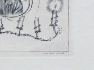 Wim Zwiers - Drie Joodse Meisjes - Gravure kopen? Bied vanaf 35!