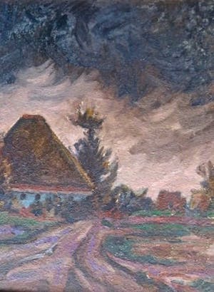 Jan Dekker - Boerderij in zwaar weer - Stijl Groninger Ploeg kopen? Bied vanaf 69!