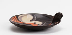 Plateelbakkerij Zenith - plateel schaaltje - Willem Stuurman -Sepia 616 kopen? Bied vanaf 20!