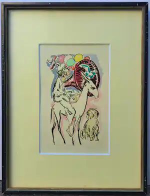 Kees van Dongen - Naar het feest - De ezelrijdster verkauft für € 100!