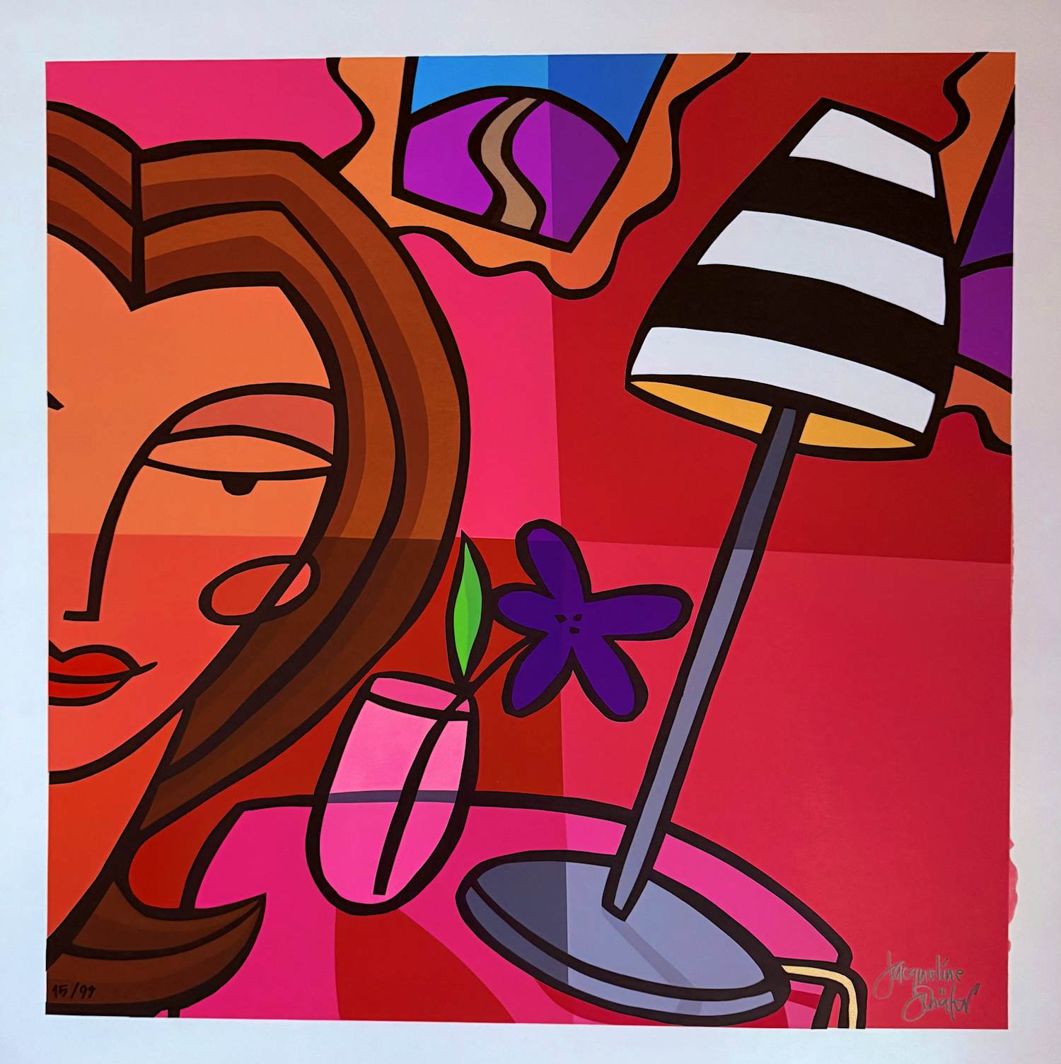 Buy Jacqueline Schäfer - Tafel met lamp? Bid from 59!