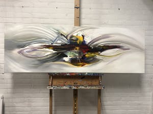 Gena Genadyj - Abstract “ In Flight “ kopen? Bied vanaf 200!