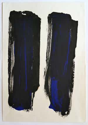 Adine Engelman - Abstracte compositie 1966 verkocht voor € 75!