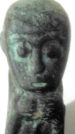 Brons (Onbekend) - initiatiebeeld? verkocht voor € 49!